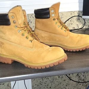 Mens Timberland Boots Size 10 W